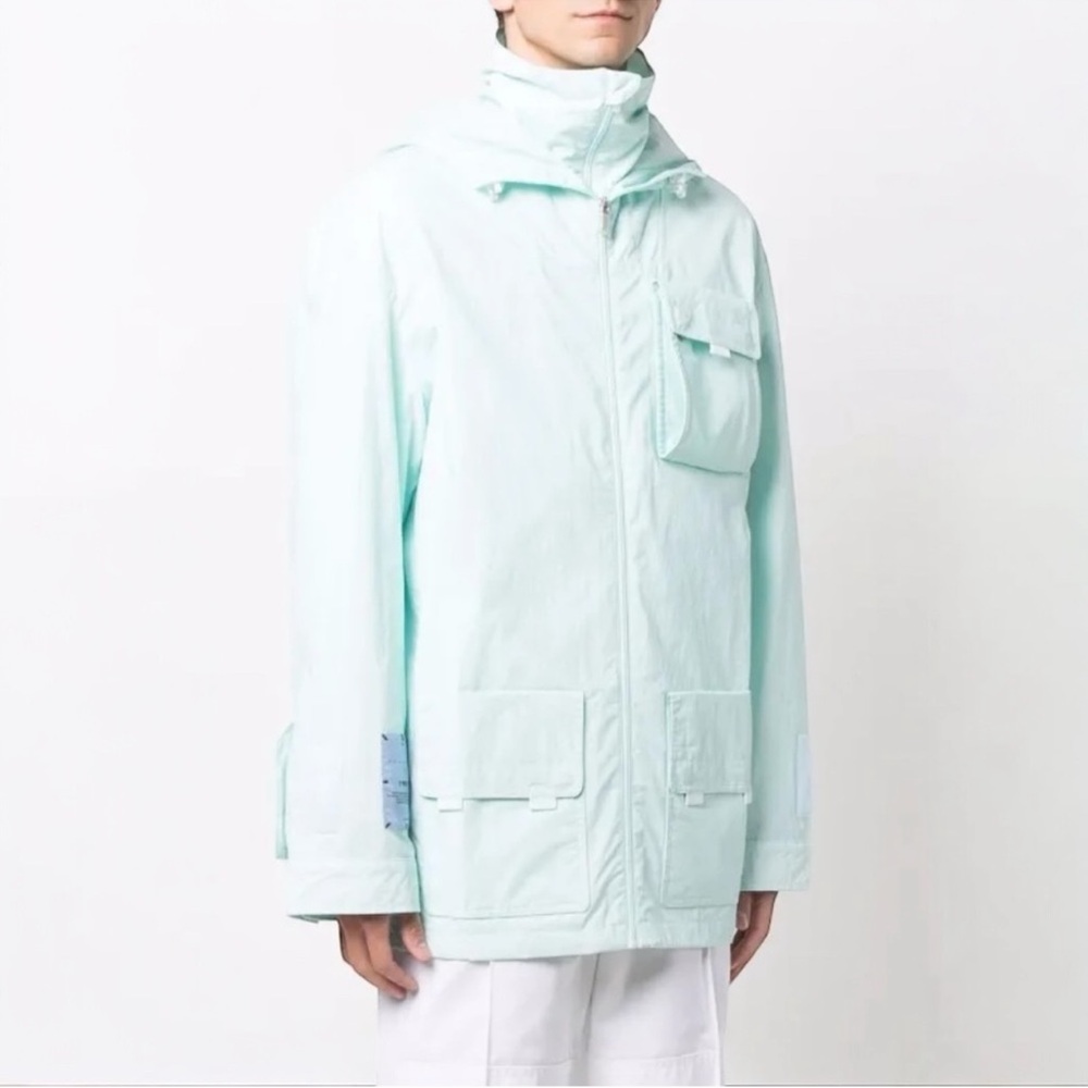 Alexander McQueen MCQ Designer Multi-Pocket Hooded Jacket, NWT, 
$789 $1,700